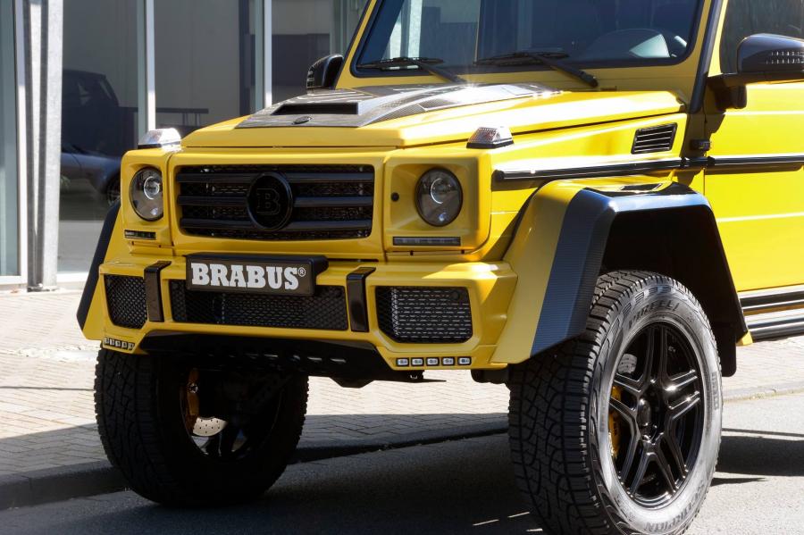 Детали экстерьера Mercedes-Benz G500 4x4&sup2; in Yellow by Brabus 2016 года  (фото 17 из 19)